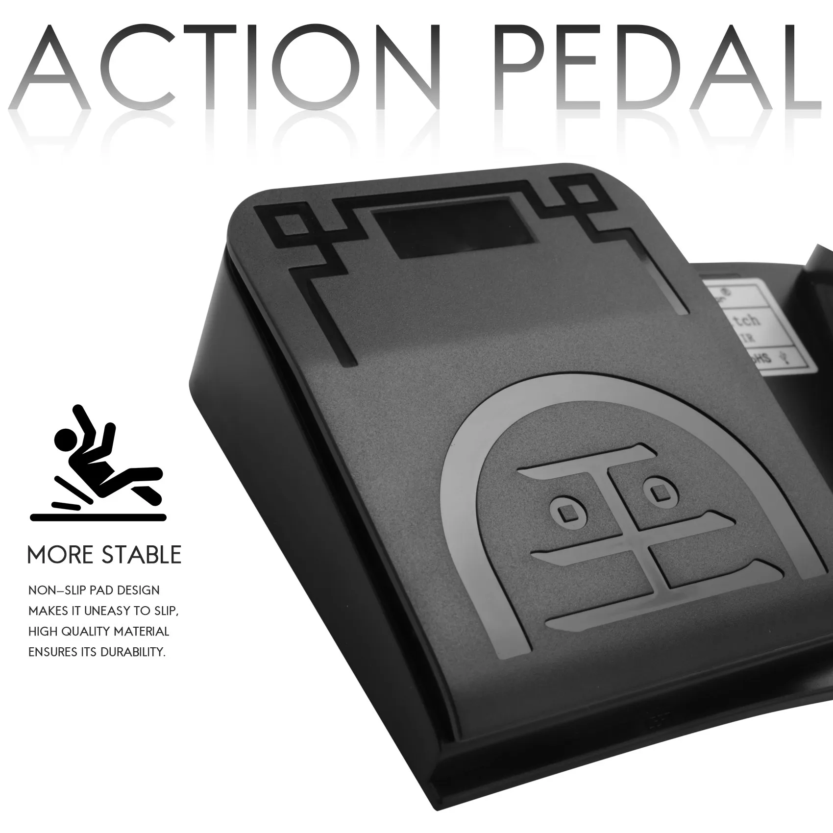 Hot Selling-FS2020U1 USB Foot Switch Control Key Customized Computer Keyboard Action Pedal For Devices Instruments Computers Off