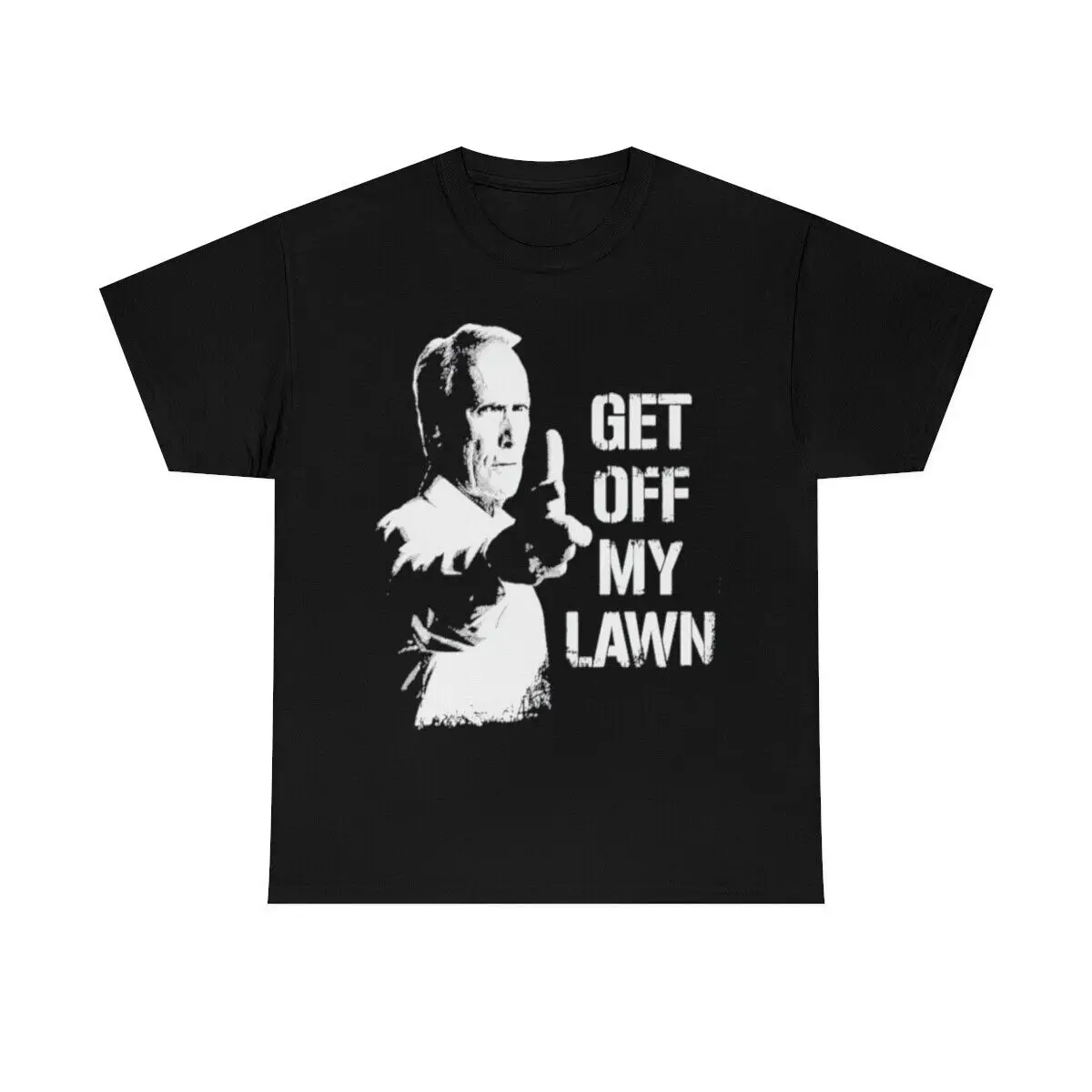 get of my lawn shirt , Clint Eastwood Gran Torino Movie T-Shirt