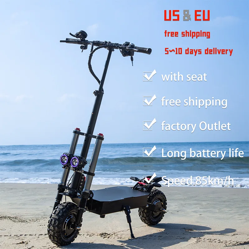 Dual-drive Electric Scooter Electric Vehicle-specific Electric Scooter Model Commercial Furniture Patinete Elétrico ZY60DDC