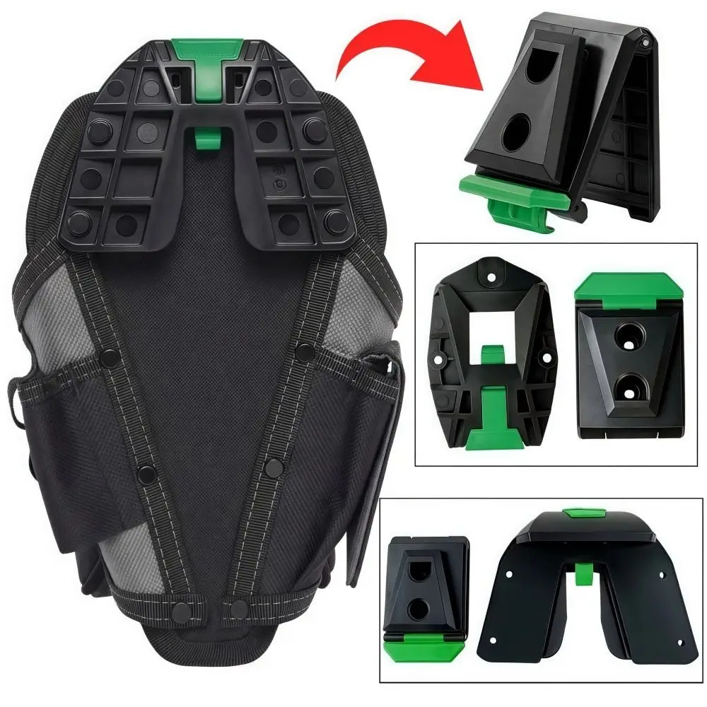 Sturdy ABS Waist Bag Buckle Durable Quick Attach Waist Bag Clip Replacement Compatible Tool Belt Buckle Professional Use