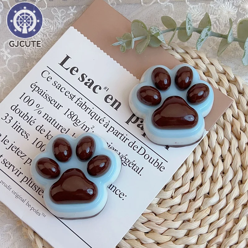 Soft Chocolate Cat Paws Stress Relief Decompression Toys Slow Rebound Pinching Cat Paw Toy Fidget Toy Kids Gifts