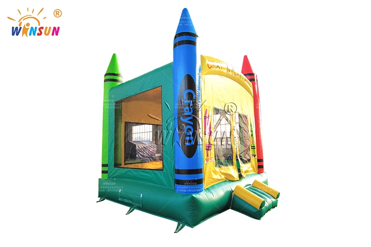 Professional Inflatable Crayon Playland Inflatable Toys Accessories Inflatable Castle And Indoor Amusement Equipment