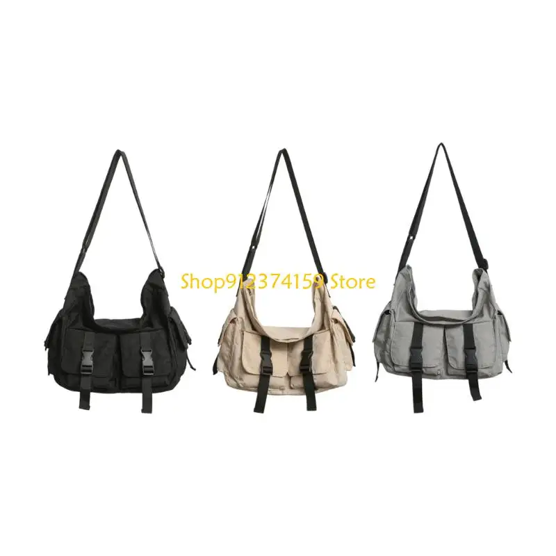 

G5AE Multi Pocket Shoulder Bag Crossbody Bag for Women Travel Purse Work Bag Waterproof Casual Shoulder Handbag Purse Gifts