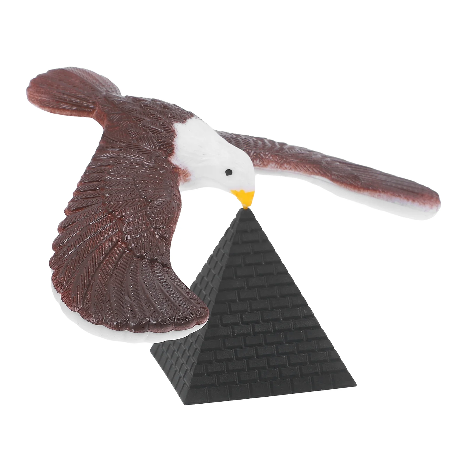 

Statue Brain Game Child Office Abs Plastic Birds Toys Desktop Balance Eagle Decoration