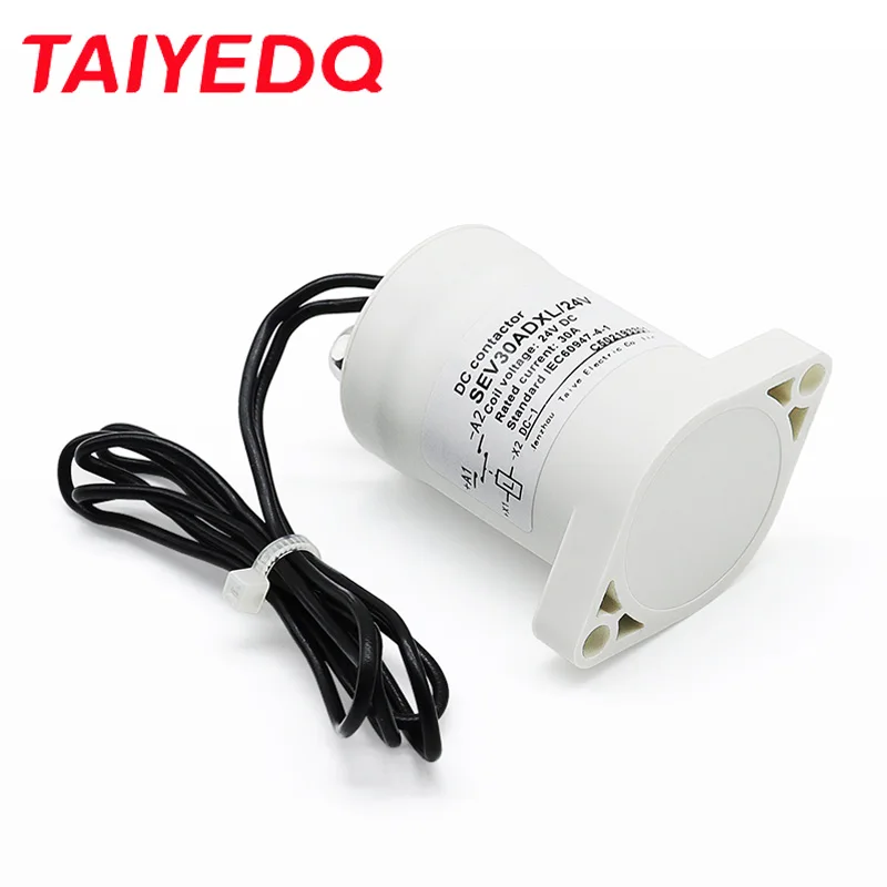 SEV30AD High Voltage DC Contactor Power Electric Relay Switch 12V 24V 36V 48V 60V 72V 84V