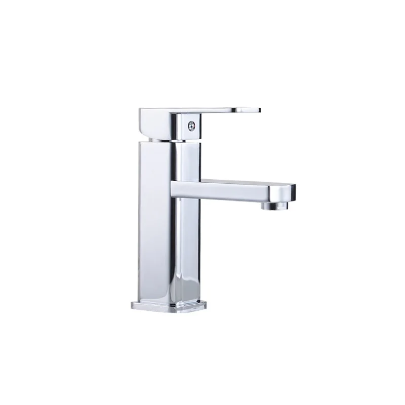 

Copper square washbasin faucet hot and cold water basin faucet washbasin faucet