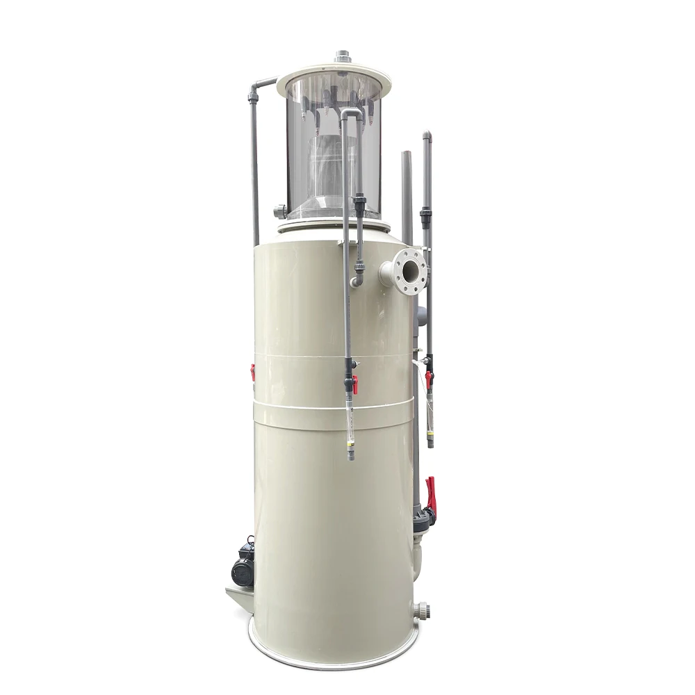 

QihangRAS Customizable 10m3/h Mini Protein Skimmer Freshwater Saltwater Aquaculture Sewage Treatment Aquarium Protein Skimmer