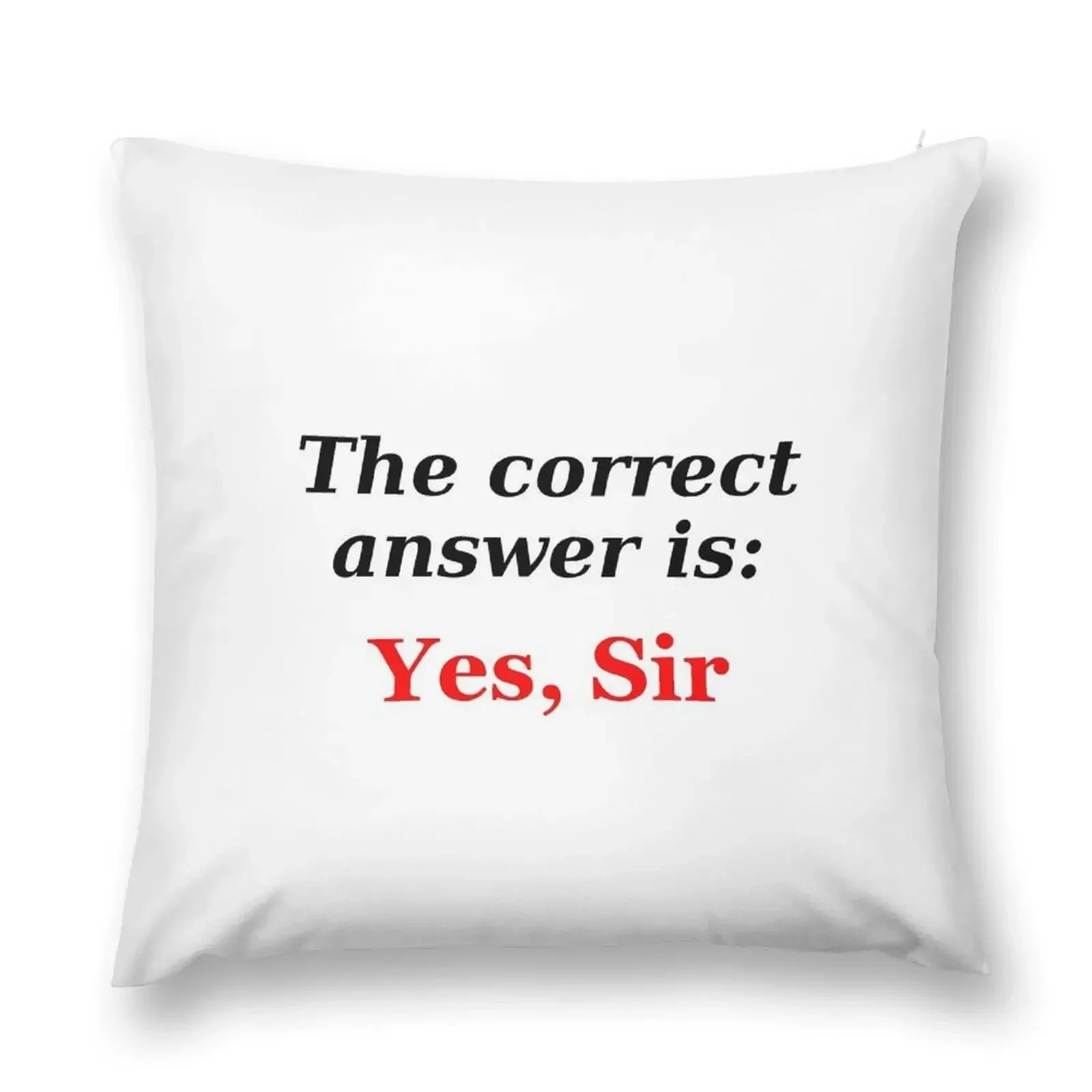 Yes, Sir Bdsm Fetish Throw Pillow Embroidered Cushion Cover Pillow Decor Pillowcases Bed Cushions pillow