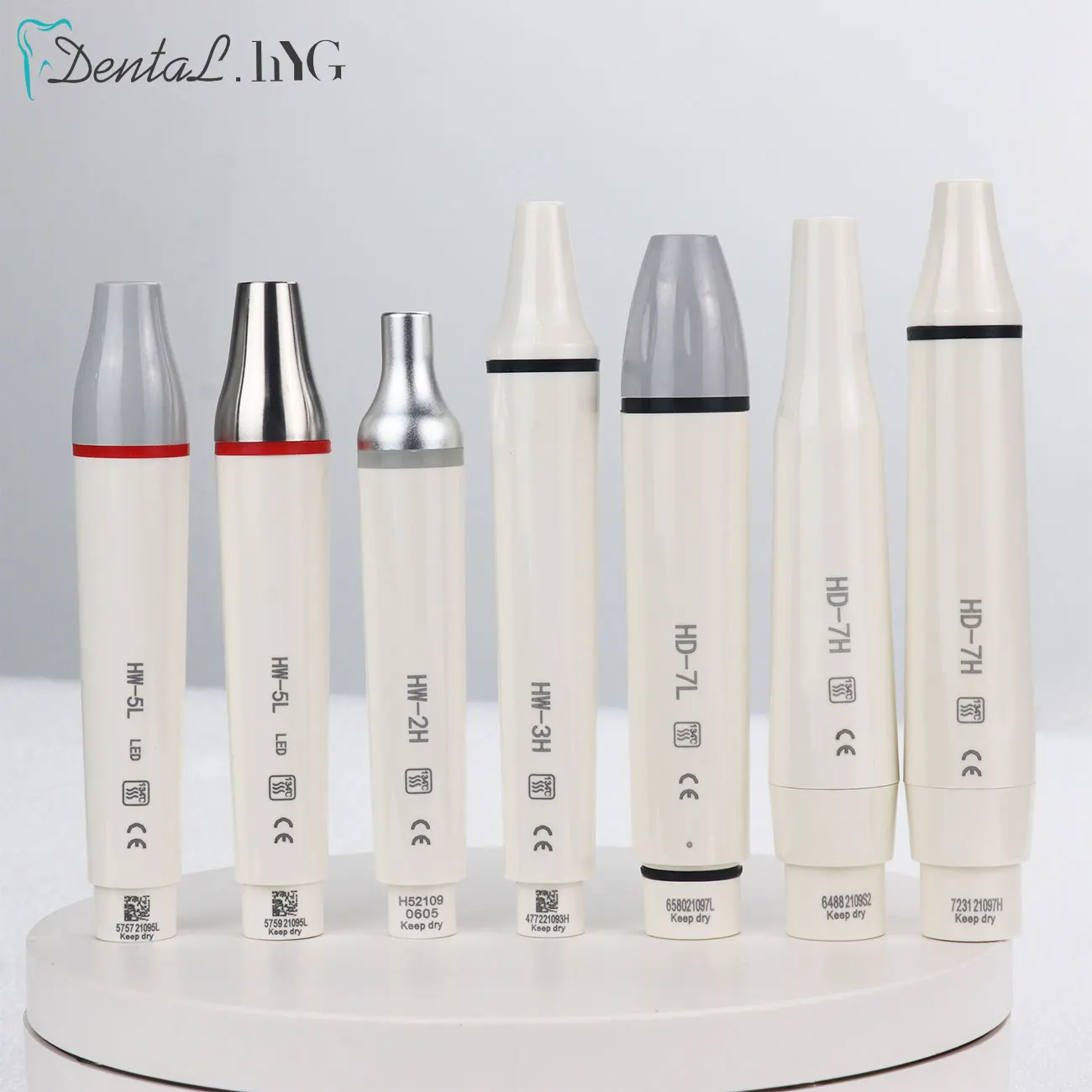 Dental Ultrasonic Piezo Scaler Handpiece LED Fit For HW-3H SATELEC DTE WOODPECKER EMS Dental Accessories
