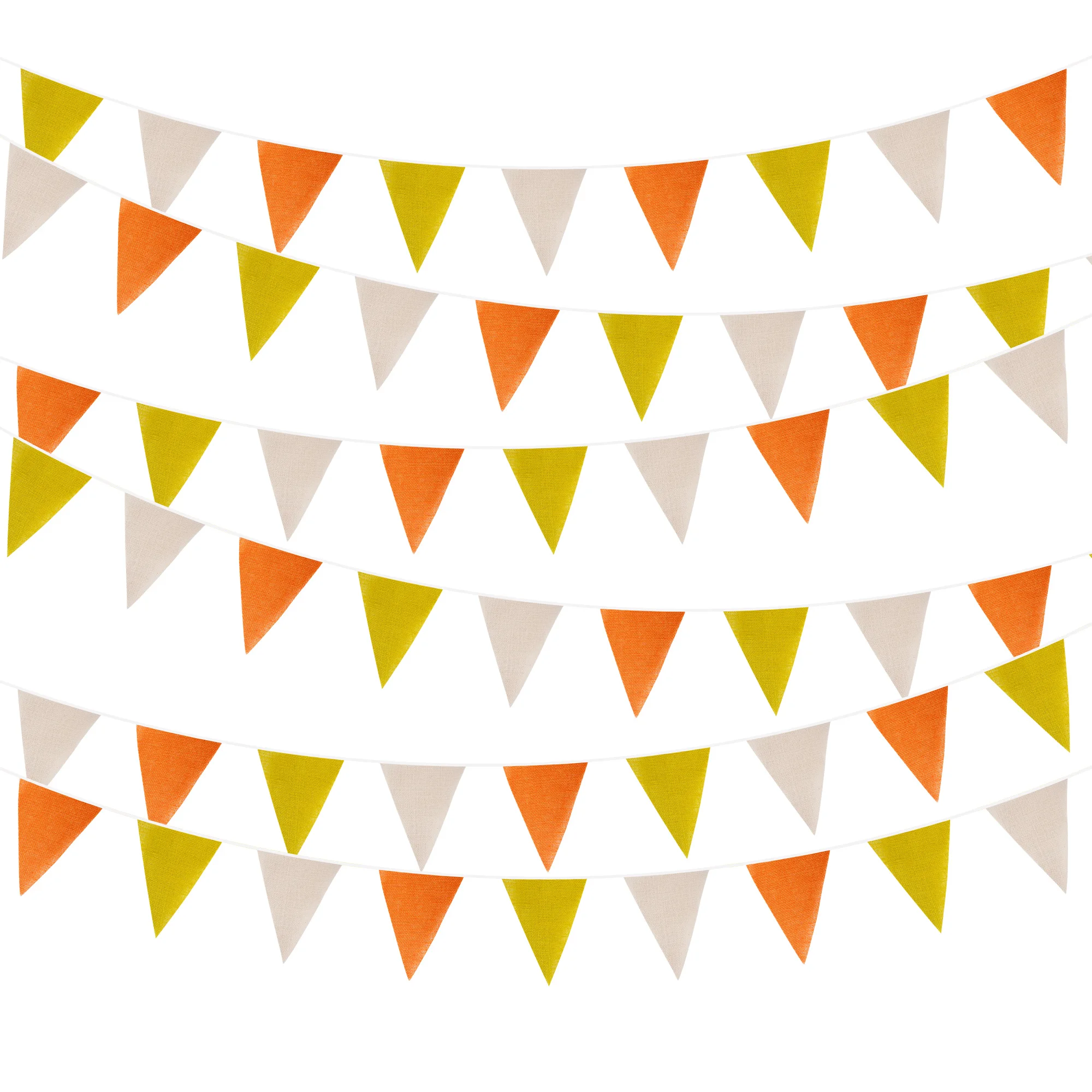 5M 16,4Ft 18 Wimpelketten aus Jute für Hochzeits- und Partydekoration, Vintage-Foto-Requisiten, Banner, Heim-, Babyparty- und Karnevalsgirlande – Detail 5