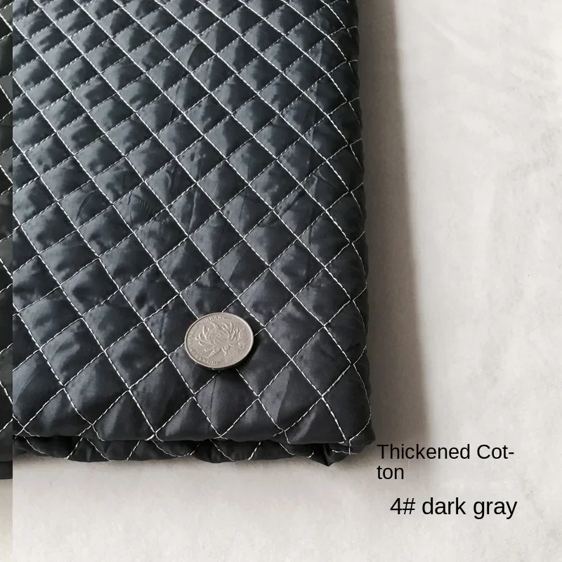 Composite Row Cotton Autumn Winter Lining Fabric Thickened Insulation Quilted Woolen Clothing Cloth Sewing By The Meter