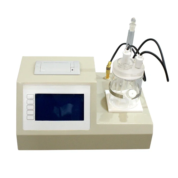 Intelligent  Oil Water Content Tester Karl Fischer Moisture Analysis  HZWS-X2   Analyzer