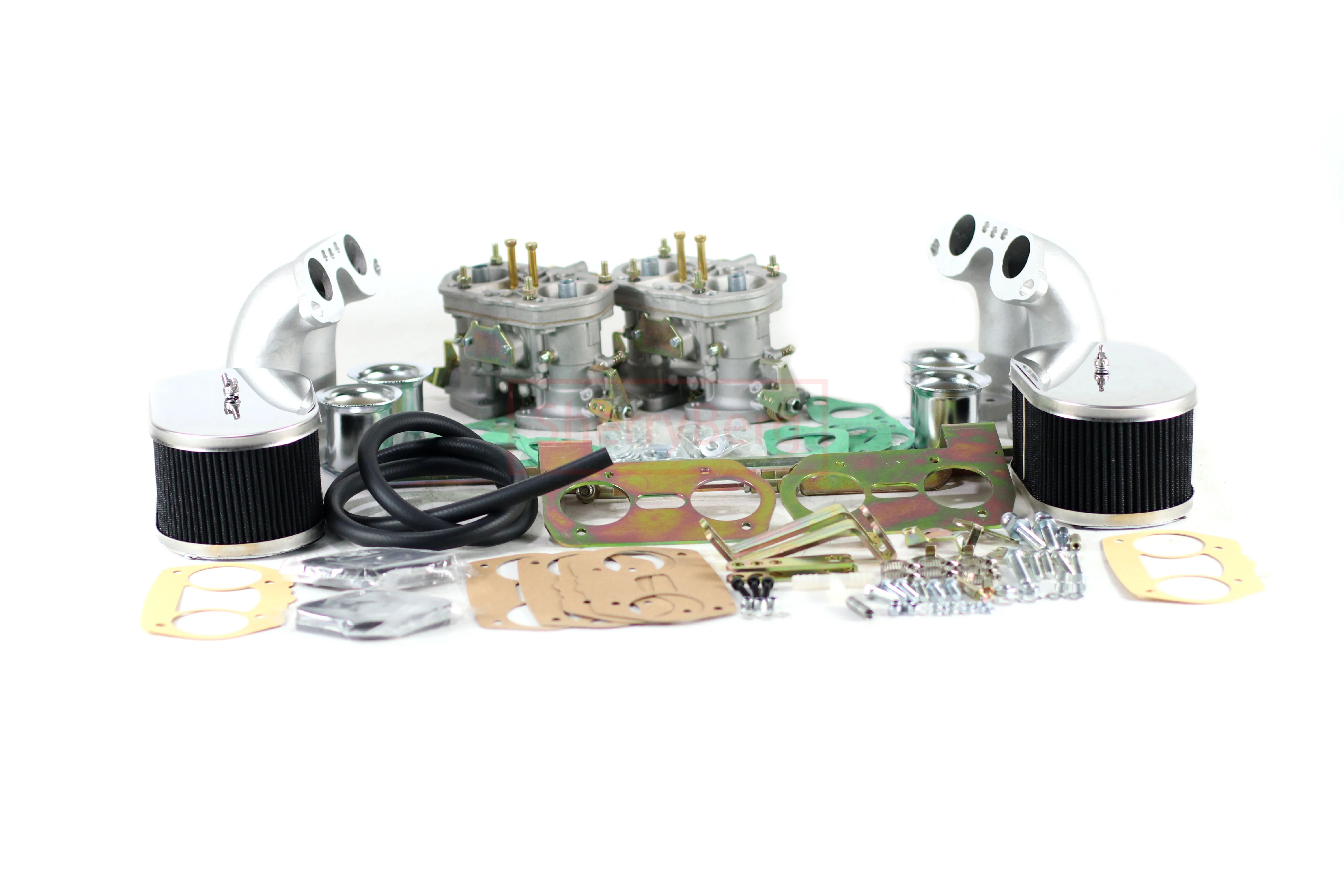 SherryBerg Carburetor Kit for Weber EMPI karb Carburador Kit for VW Bus Type 2 /4 T4 Porsche 914 Dual 44IDF kit 44mm Bore IDF