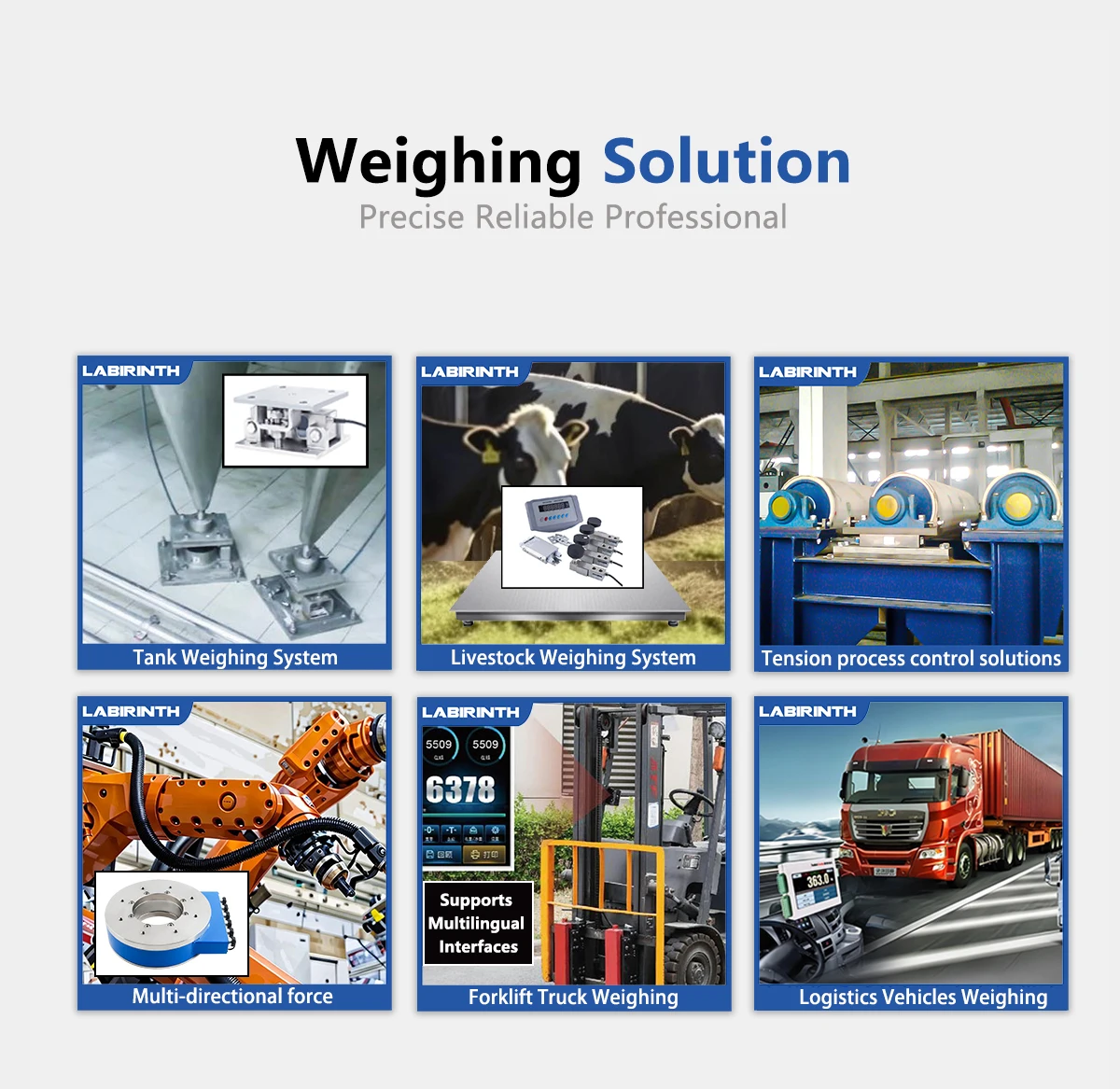 2025 محول قوة خلية الحمل GSS703 LCD832 الجديد للقياس الصناعي لأنظمة الوزن #5