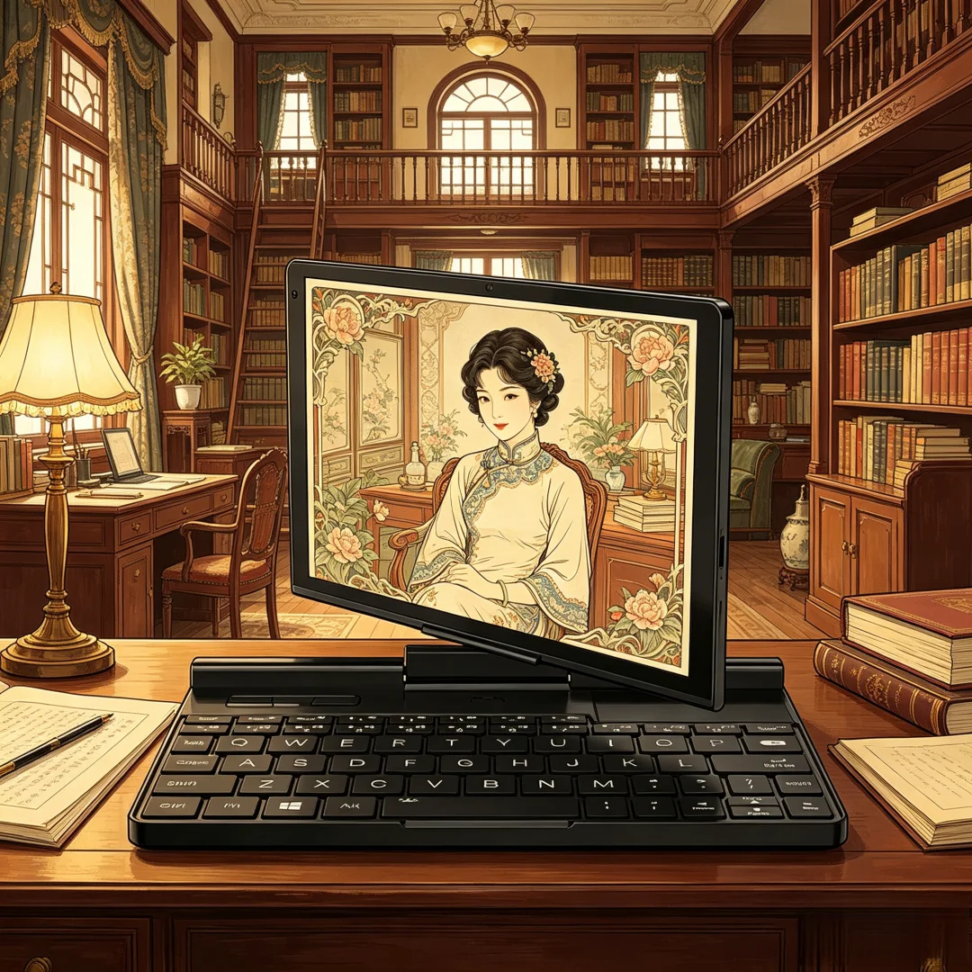 마이티 터보 GPD 포켓 3 미니 노트북 8인치 인텔 골드 7505 16GB/512GB SSD 윈도우 11 모듈식 풀 기능 핸드헬드 노트북