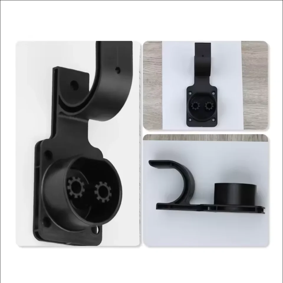 EV Charger Holder,Portable Wall Connector Holster Charging Station Accessories EV Type2 charger gun cable bracket