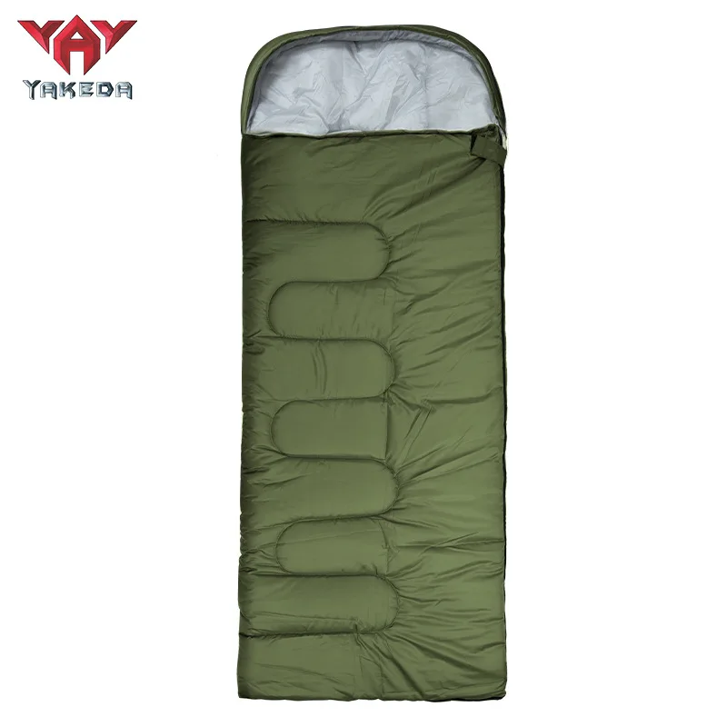 

Yakeda Sleeping Bag Outdoor Camping Camping Hiking Lunch Break Warm Insulation Dirty Adult Storage Folding Portable