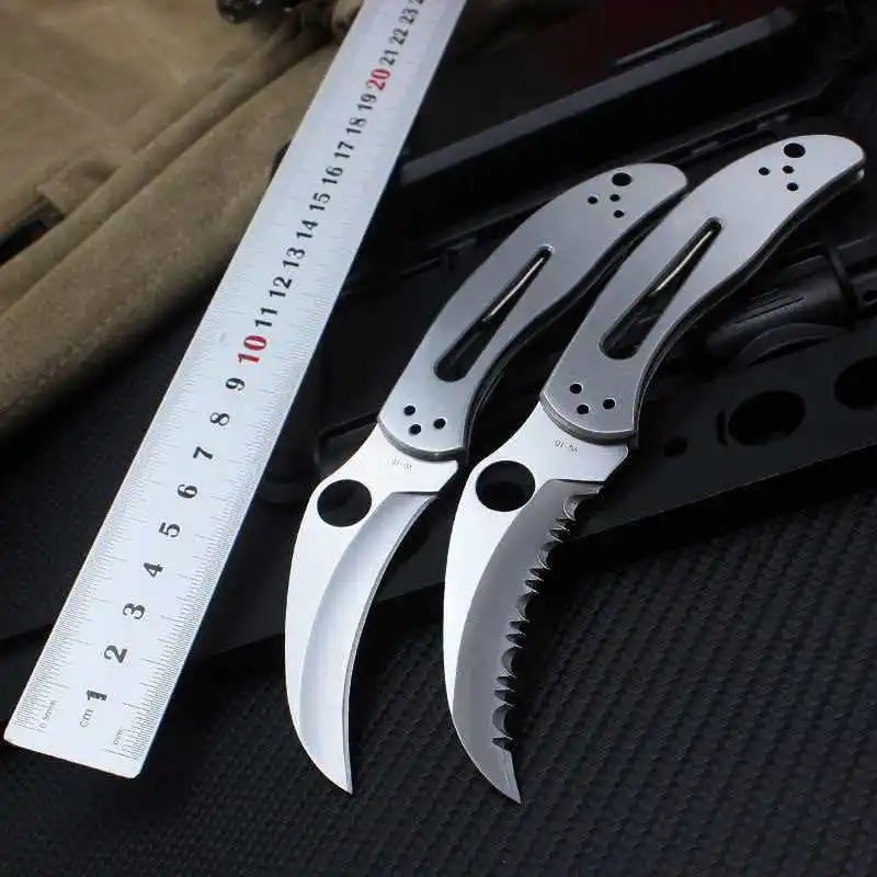 

C08 Steel Handle Mini High Hardness Outdoor Cutting Tool Multi functional Camping Tool