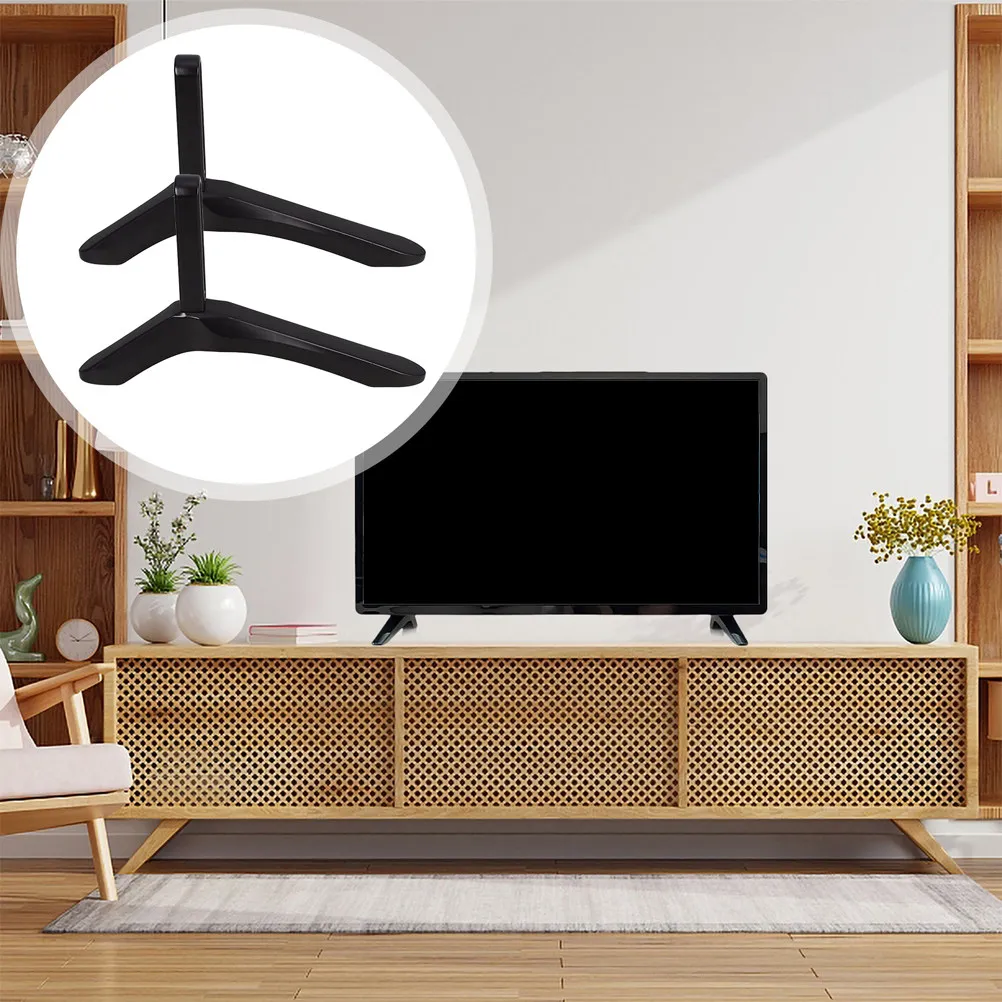 

1 пара универсальных подставок-оснований из прочного алюминиевого сплава без сверления для настольного крепления, стабильная опора для гостиной и спальни