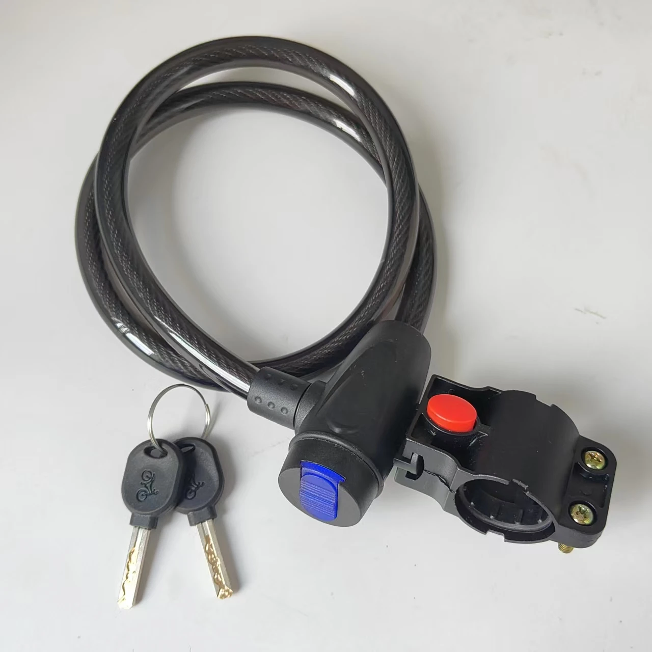 AliExpress PVC bicycle anti-theft safety lock, extra-long and thickened, suitable for road bikes.