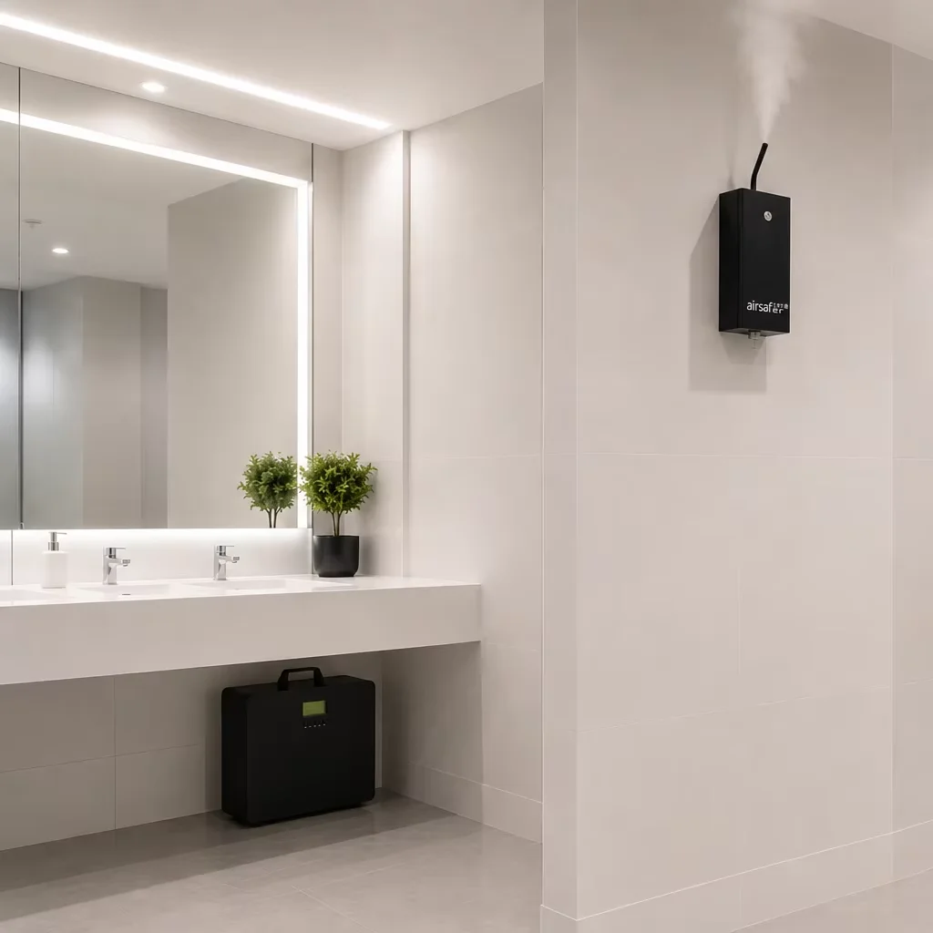 Smart Dry Fog Automatic Aluminium Commercial Industrial Fine Misting Odor Control System