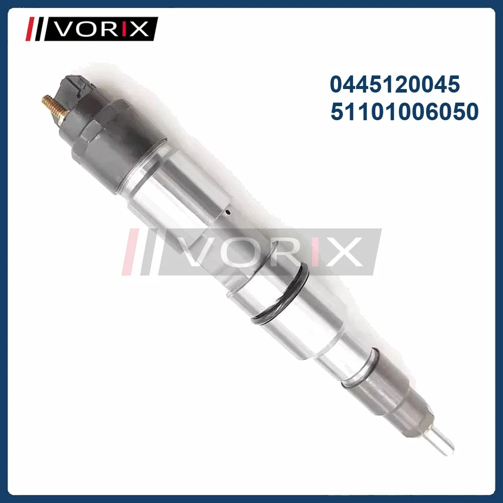 

0445120045 51101006050 Diesel Fuel Injector For MAN Truck TGA-24-480