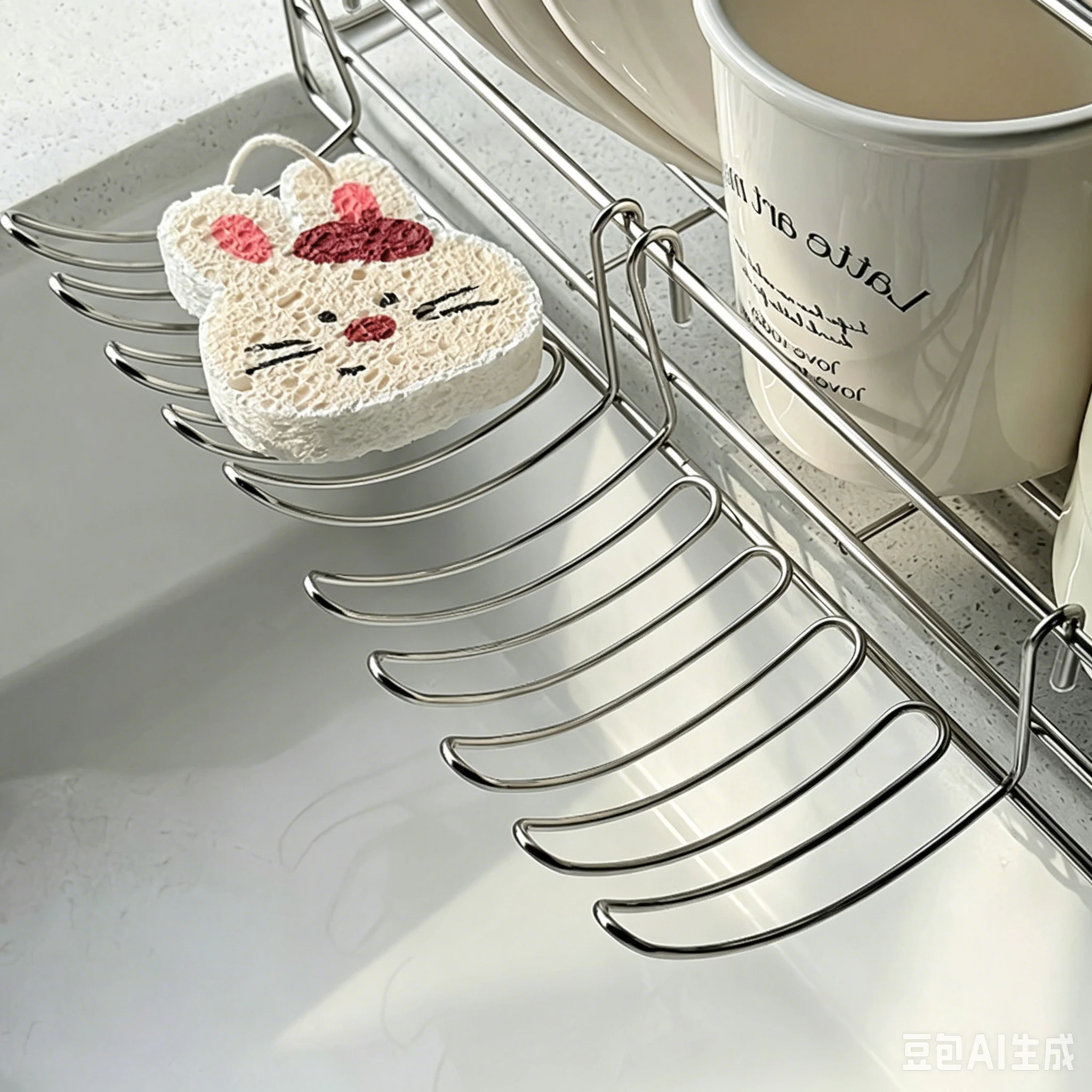 1/2pcs Stainless Steel Drain Basket Expansion Small Hanging Rack Storage Rack Storage Basket Stainless Steel Home Goodies image 3