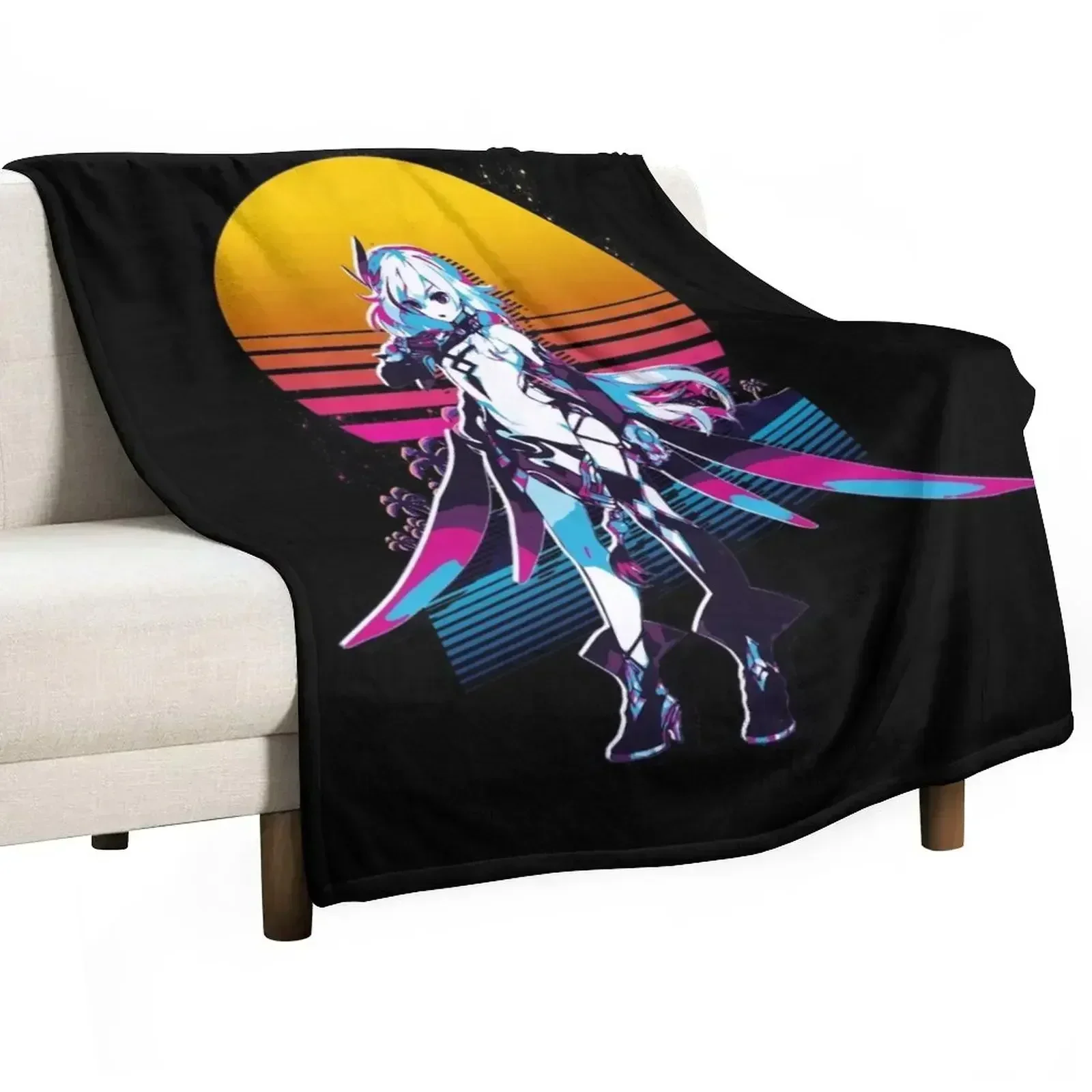 

Honkai Impact - Fu Hua *80s retro* Throw Blanket Summer Beddings Comforter Blankets