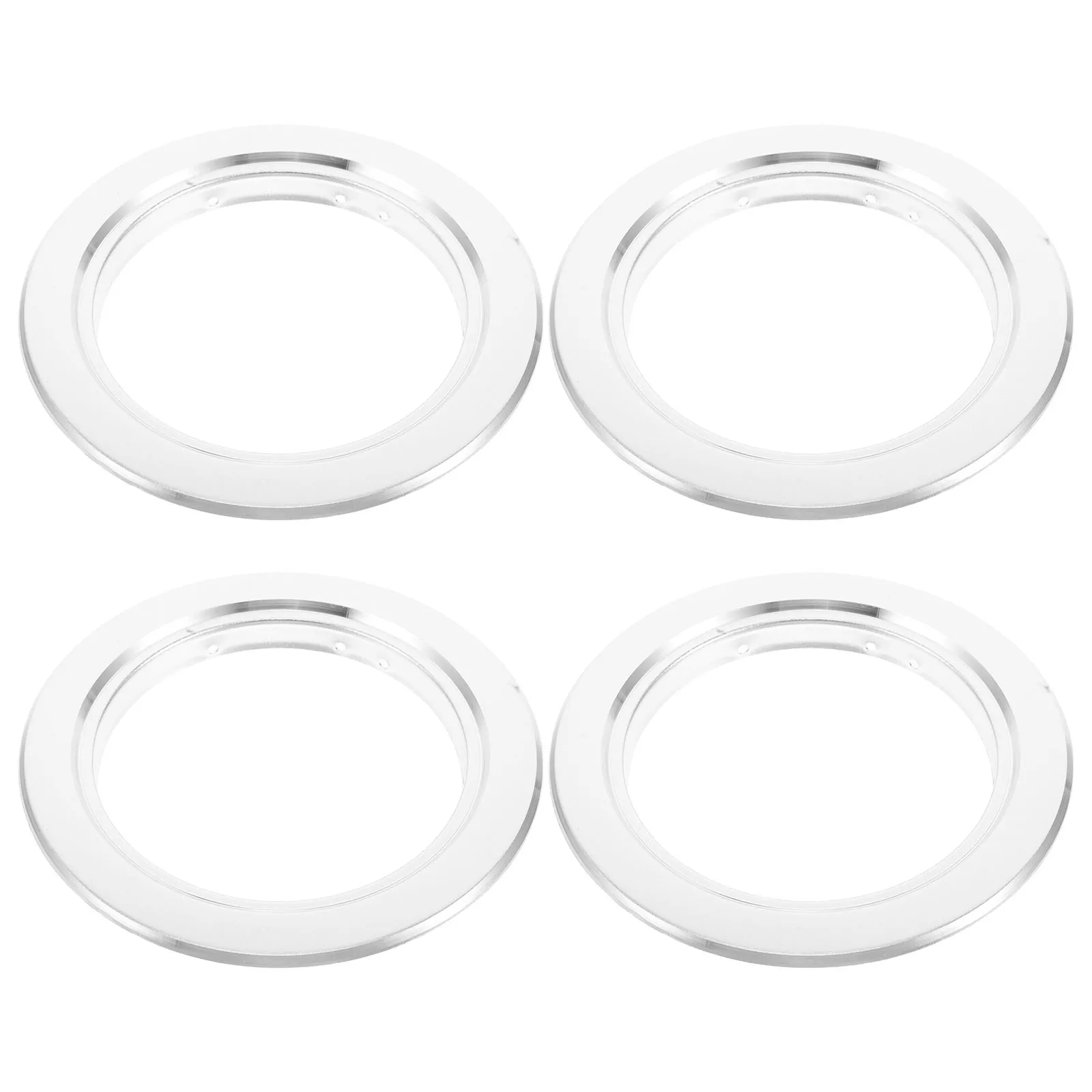 

1 set Parrot Nest Box Silver Aluminum Bird Cage Accessories Antibite Ring Breeding Entrance Guard Metal Replacement
