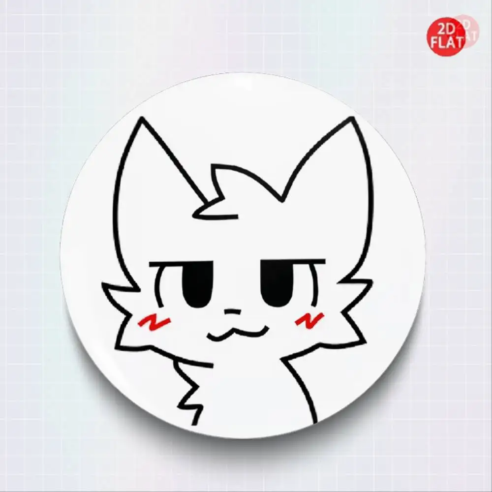 2D Flat Cartoon Anime Pin Brooch Badge 2026 Fashion Accessory For Clothing Hat Backpack Gift For Friends Coworkers S