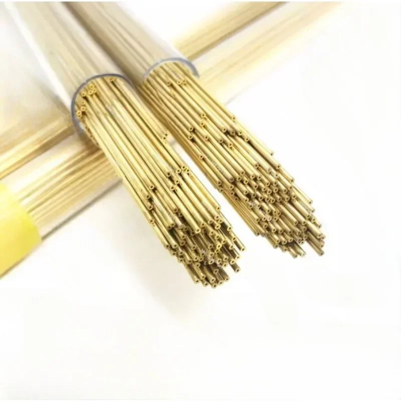 

Single Hole Brass Copper Tube For Edm Drilling Machine EDM Wire Cutting Accessories Slow Running Electrode Consumables Piercing