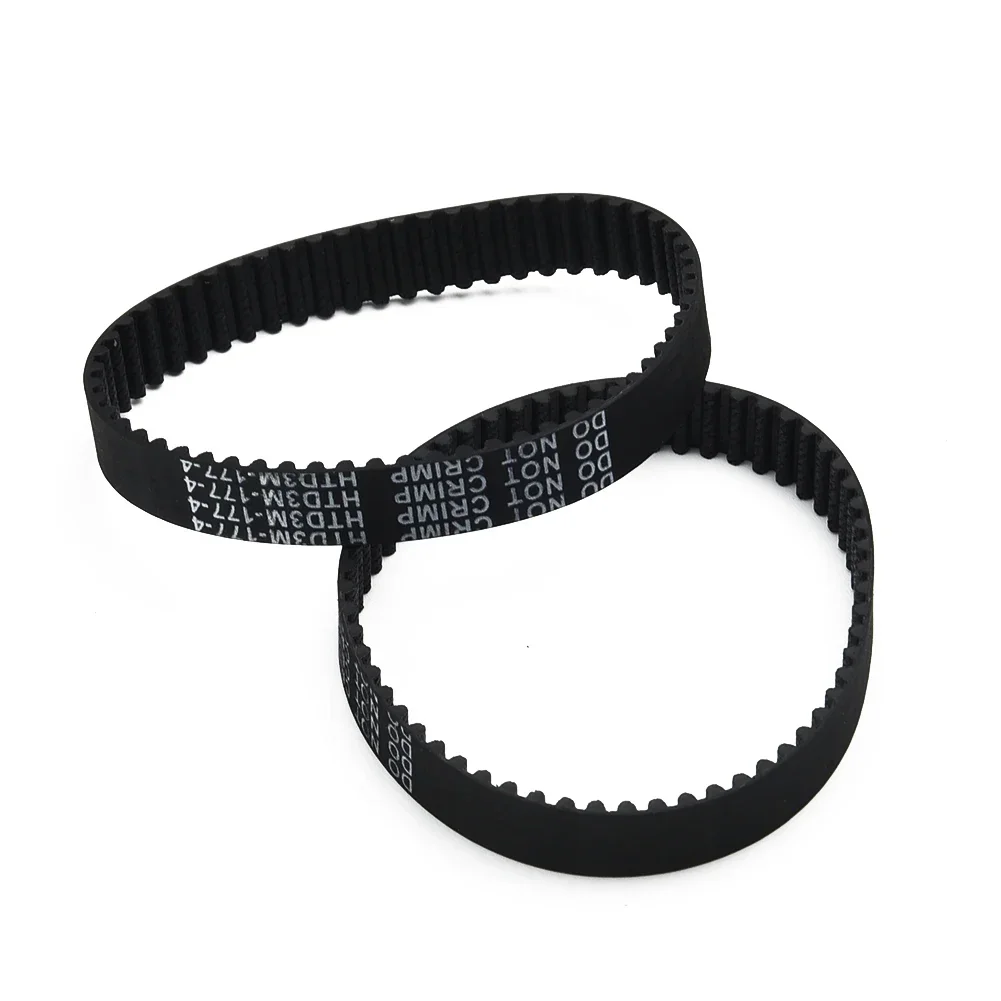 

2Pcs Toothed Planer Drive Belt For KW713 BD713 Durable Flexible Rubber Optimal Performance Electric Tool Accessories Replacement