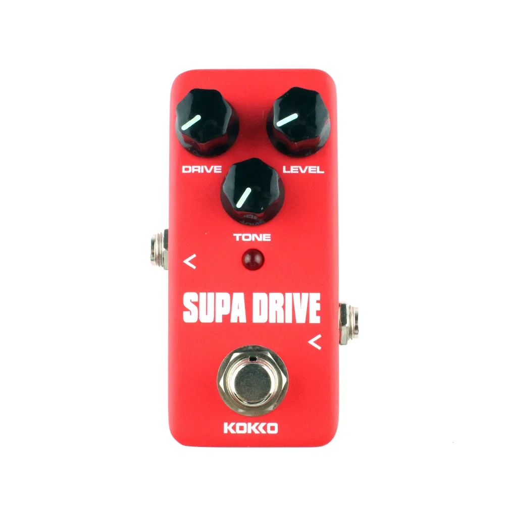 KOKKO FOD5 Supa Drive Classical Guitar Effects Pedal Guitarra Effects for Electric Bass Guitar Parts Accessories