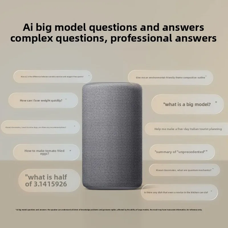 مكبر صوت Xiaomi MIjia AI بلوتوث سوبر Xiaoai مكبر صوت ذكي يعمل بالأشعة تحت الحمراء مكبر صوت APP شبكة تحكم 2.0 2.4 جيجا هرتز واي فاي