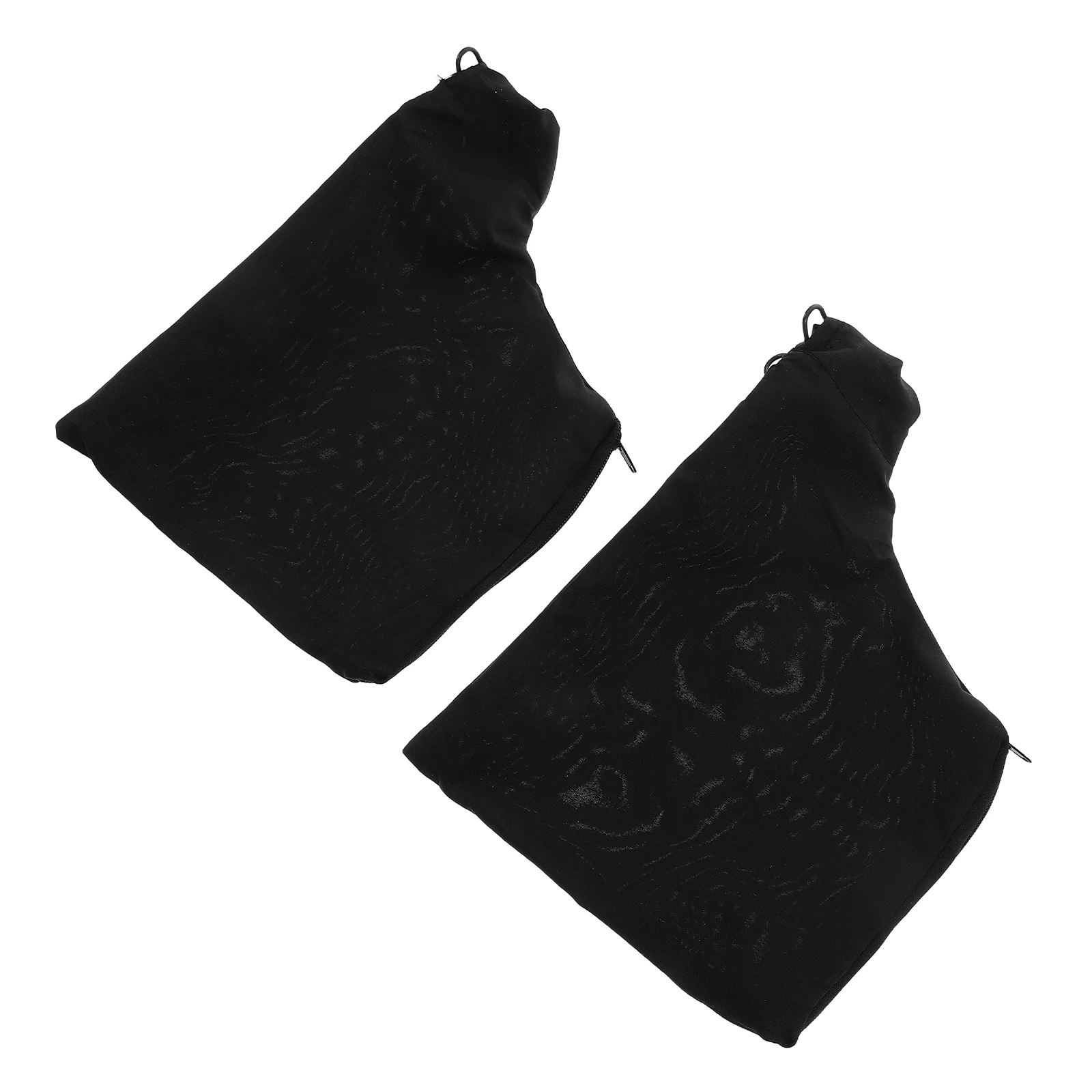 

2 Sets Collector Bag For Aluminum Saw Cutting Machine Hook Loop Zipper Storage Pouch Table Saw Accessories Edge Planer Tank Belt
