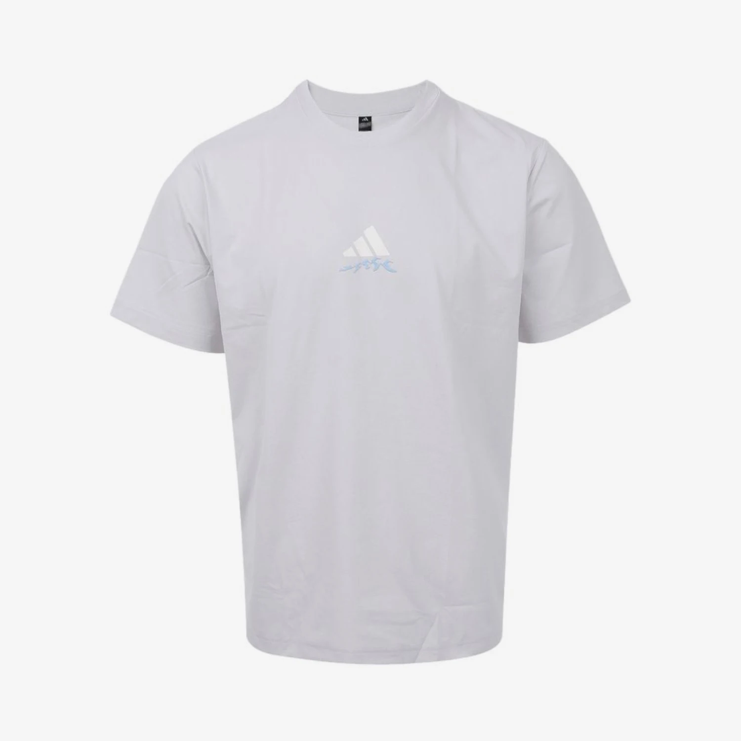 Adidas genuine men's sports and leisure comfortable round neck pullover short sleeved T-shirt LF7291