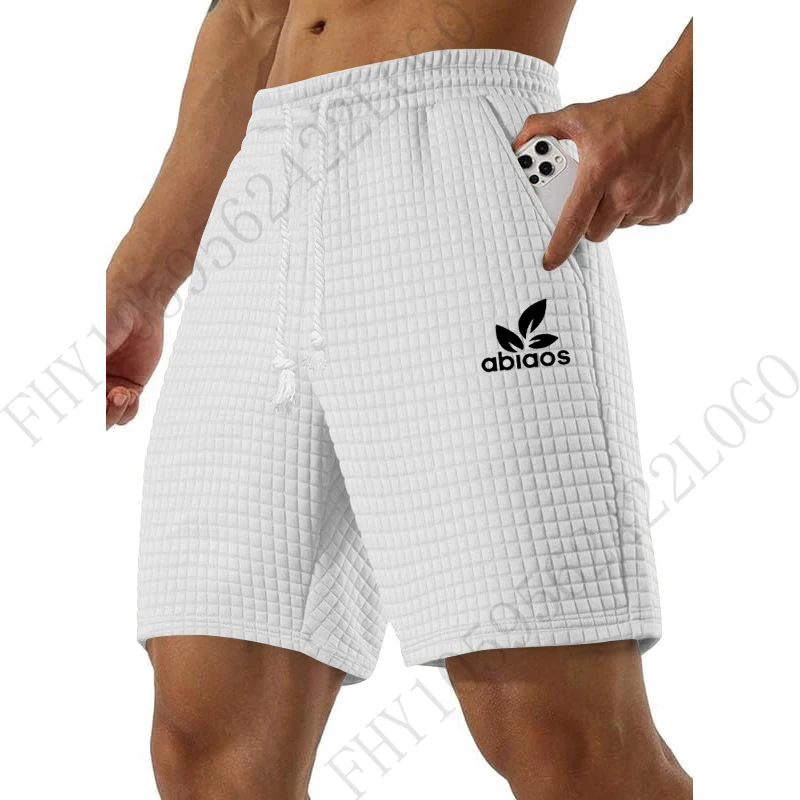 صيف جديد، شورت رياضي كاجوال، سريع الجفاف، لون خالص، ملابس رجالية، شورت الركض للياقة البدنية، شورت التدريب في الهواء الطلق