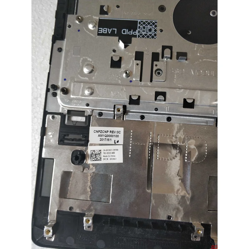 f  For Dell Vostro15 5568 C Case + Keyboard Fingerprint Hole Housing 0FCN57 FCN57