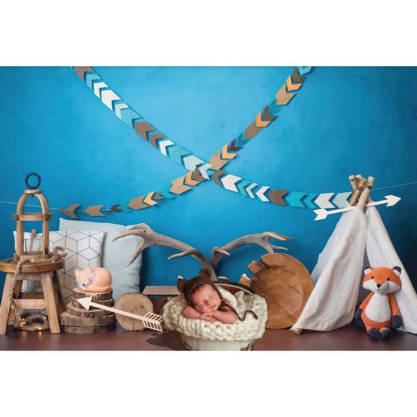 Mehofond Sơ Sinh Chân Dung Phông Nền Chụp Ảnh Phòng Thu Balo Sao Đạo Cụ Chụp Ảnh Cho Bé Bánh Đập Tan Trang Trí Photocall Nền