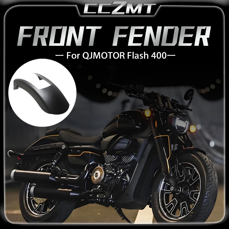 

Motorcycle front mudguard extended mudguard modification accessories suitable For QJMOTOR Flash 400 FLASH400 400-12K