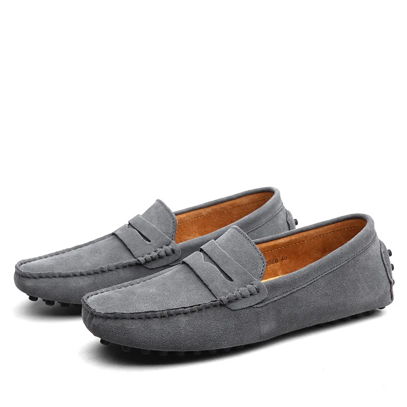 

Men Casual Shoes Fashion Men Shoes Men's Flats Male Driving Shoes Handmade Suede Genuine Leather Mens Loafers Moccasins Slip On