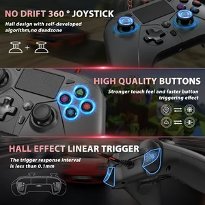 Gamepad with pc wire console, controller with Dual Sense turbo, without delay, instant connection, remote game control, PS5, 4 10 Main Sales Control PS5 - №5