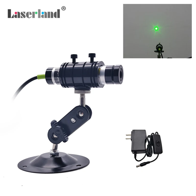 532nm Green Laser Module Dot Locator for Escape Room Green Laser Vortex Tunnel Halloween Haunted House