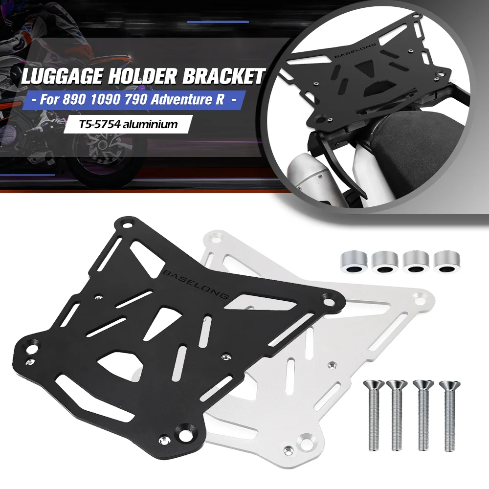 

FOR 890 Adventure R 2021-2022-2023-2024 Motorcycle Rear Luggage Rack Holder Bracket Top Case Mount Plate 1090 Adventure R 790ADV