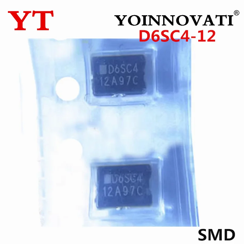 2 PIÈCES-10 PIÈCES Nouveau D6SC4-12 D6SC4 12A 36V SMD D'origine