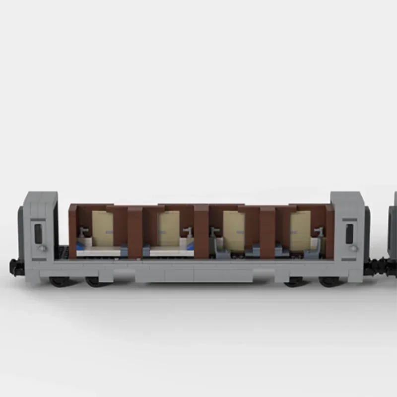 Moc Building Blocks Indian Pacific Train with Power Functions Model Technology Bricks DIY Assembly Toys Construstion Gifts