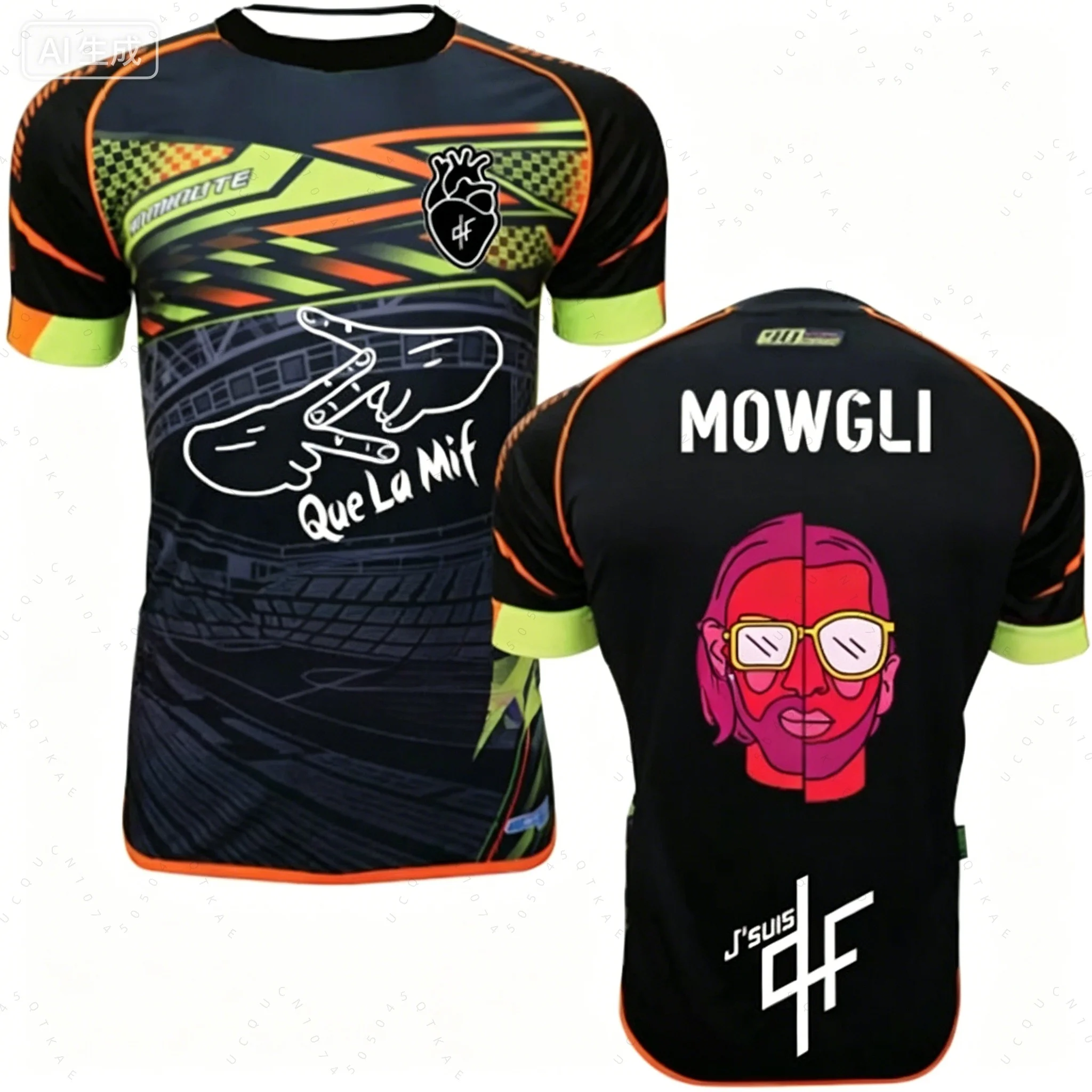 2026 Summer Maillots Thailande 90minute Mm9 Maillots Pnl Tee Children Adult Top O-Neck Loose Breathable Men Women Sports T-Shirt view 5