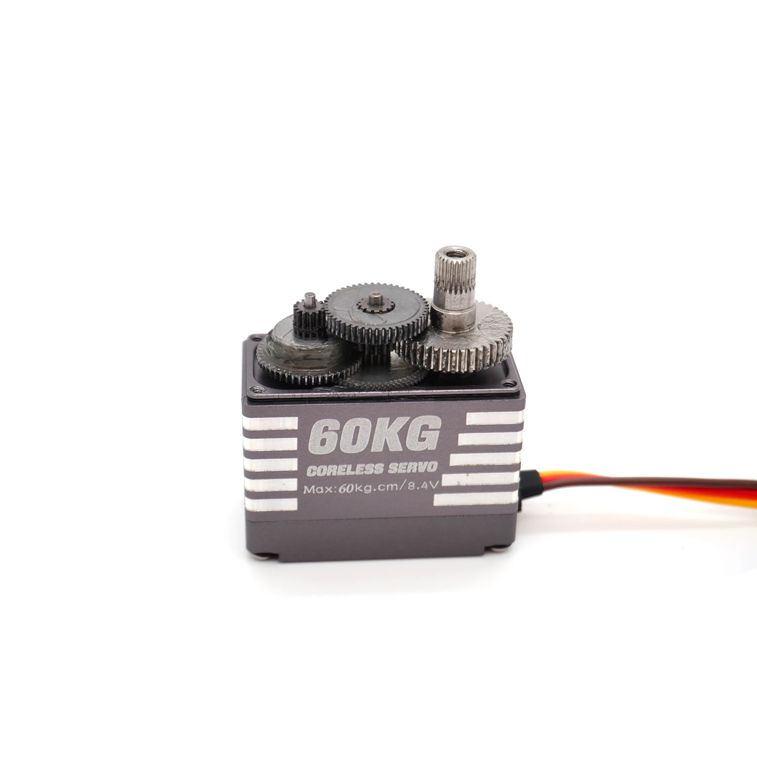 YSIDO 방수 60kg 모터 서보 4.8-8.4V 디지털 서보 브러시리스 올 메탈 서보 모터 1/8 1/10 RC 크롤러 자동차 로봇용