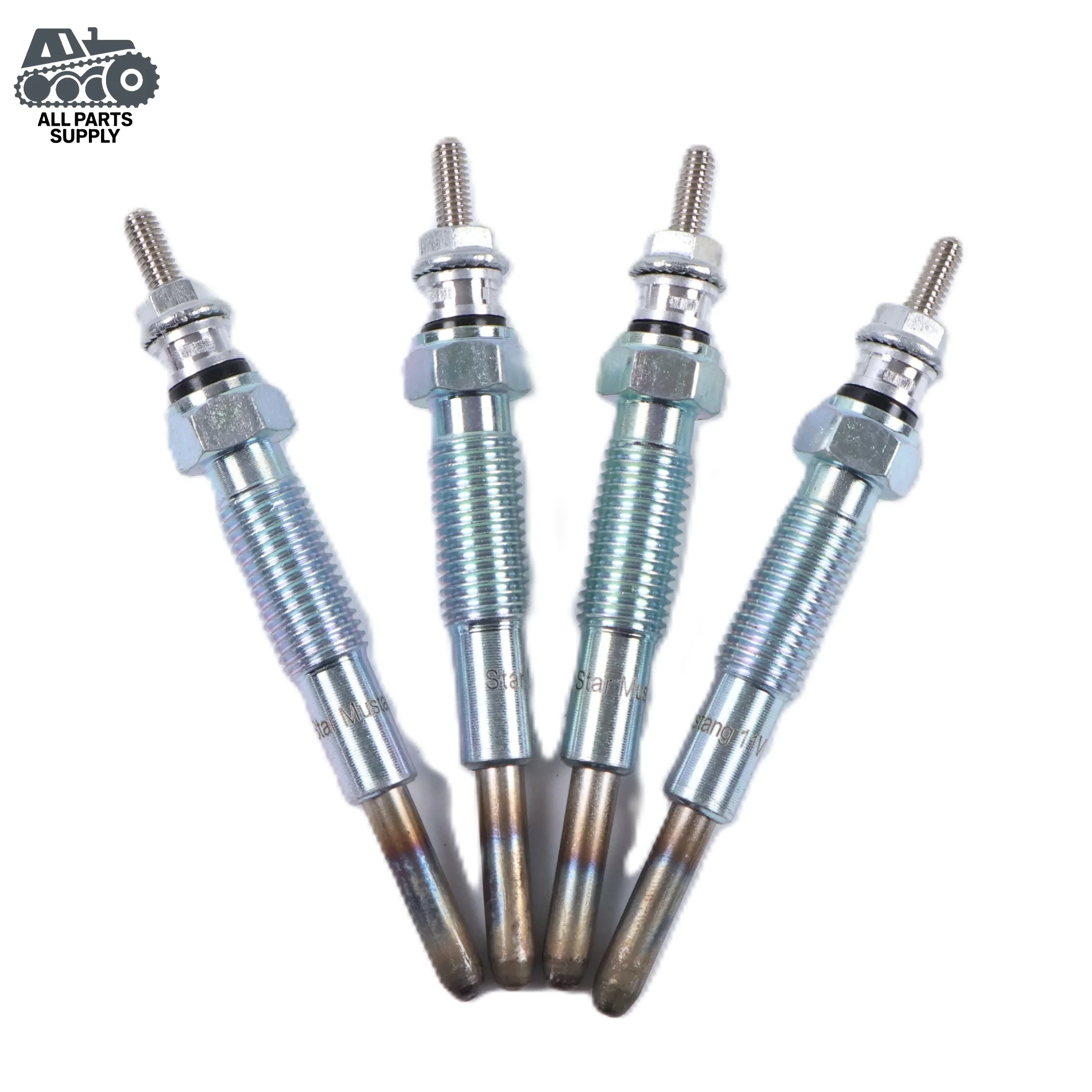 

4PCS Glow Plug 15231-65512 15231-65510 For Kubota B6000E B6000D