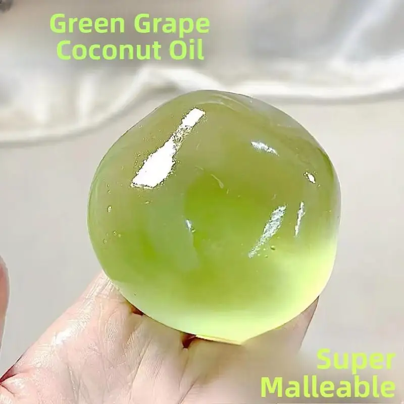 

1 шт. Антистрессовая сенсорная игрушка-фиджет: мягкая прозрачная синяя мальтозная игрушка с медленным восстановлением формы для снятия стресса